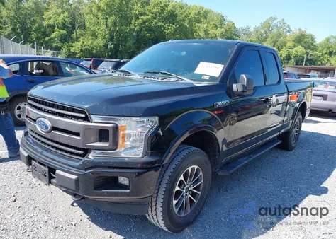 2018 Ford F150 Super Cab from USA, damaged, VIN 1FTEX1EPXJFC25604